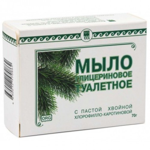 Купить Мыло туалетное глицериновое Фитолон с пастой хвойной хлорофилло-каротиновой  г. Тамбов  